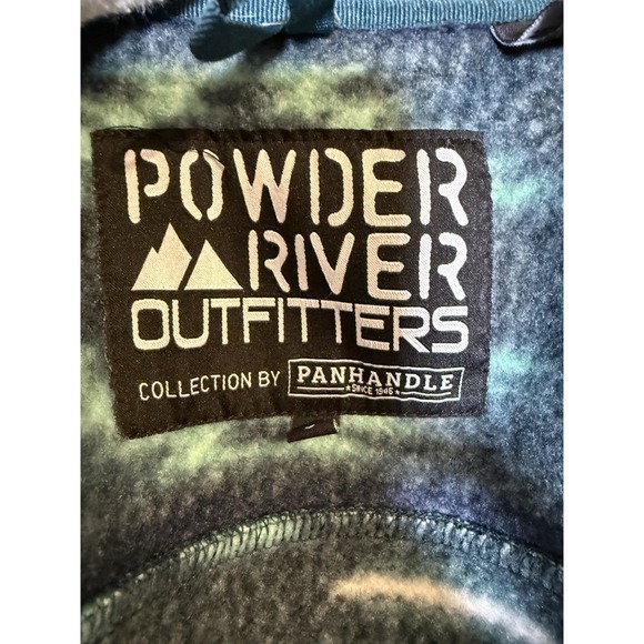 Powder River Outfitters By  Panhandle Aztec Western Snap Front Jacket Size S - Picture 4 of 7